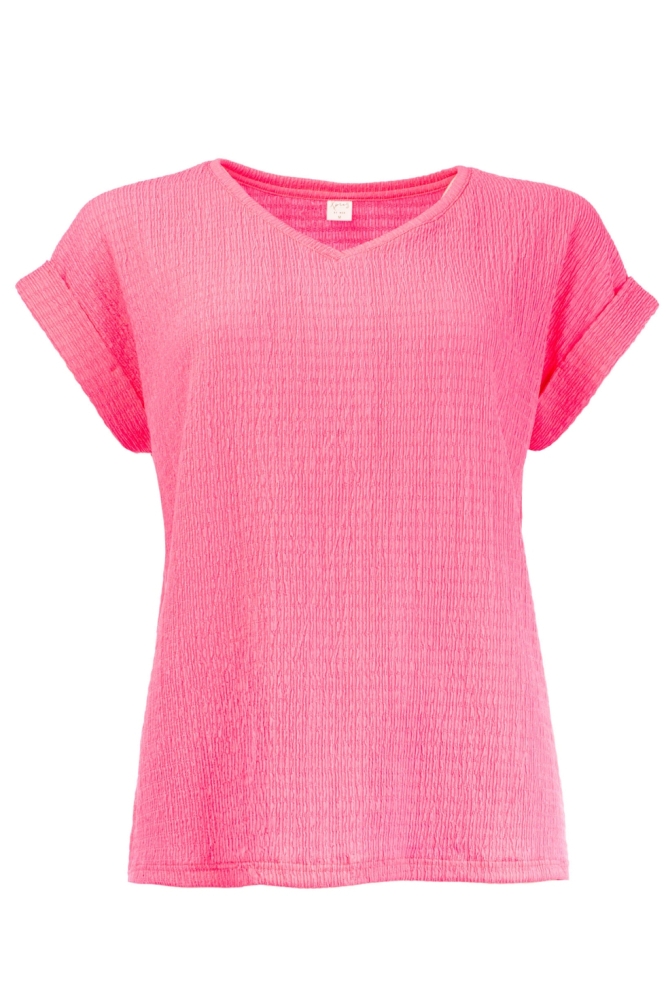 NOX ZE SS JERSEY CROPPED 25S4-U332-01 401 pink